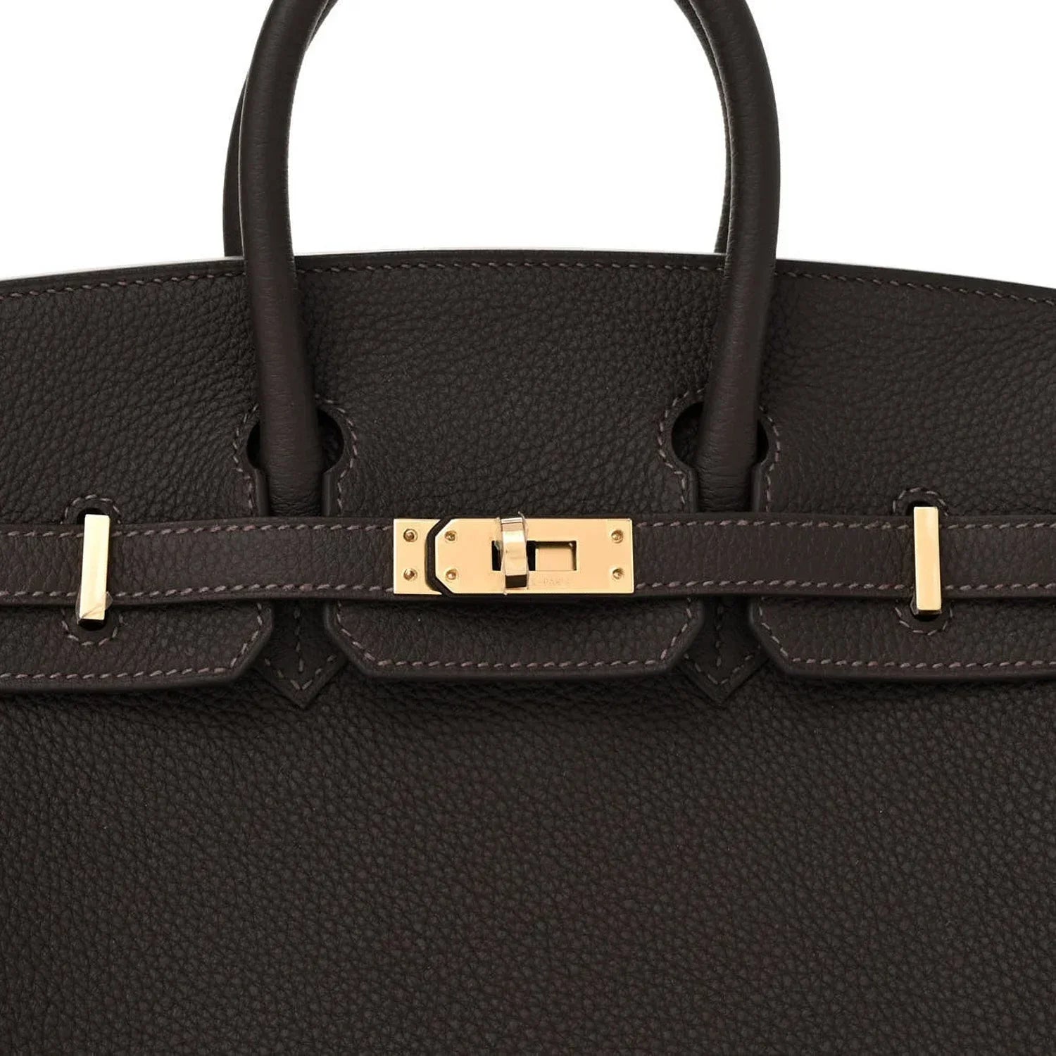 Birkin 25 Togo handbag is made of extremely soft calfskin